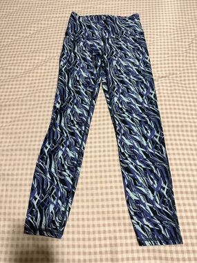 Under Armour Blue Multi-Pattern Ankle Leggings